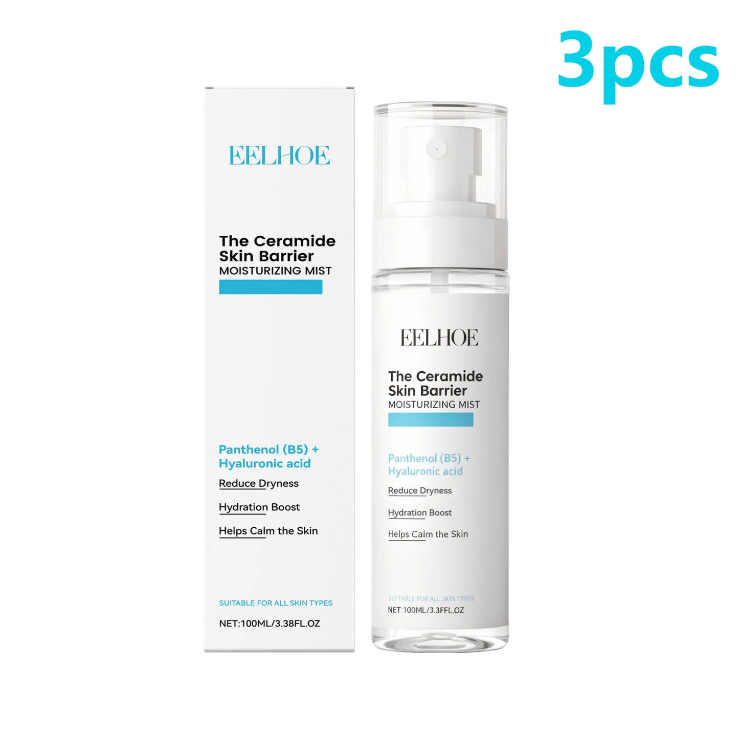 EELHOE Ceramide & Hyaluronic Acid Hydrating Face Mist 100ml