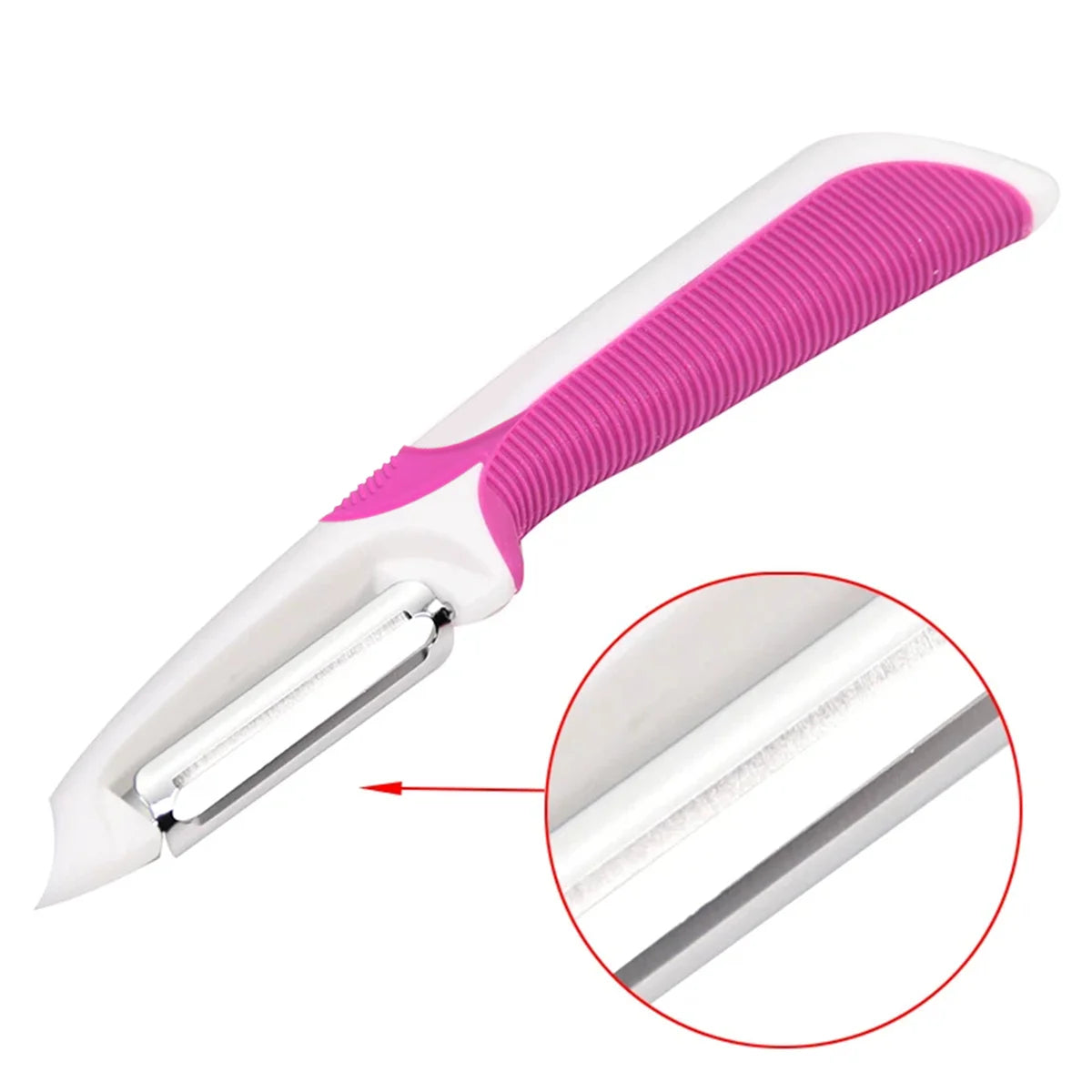 Vegetable, Potato Peeler Vegetable Cutter Fruit Melon Planer Grater Kitchen Gadgets Peaceful Pleasures Health and Wellness Swivel Peeler C