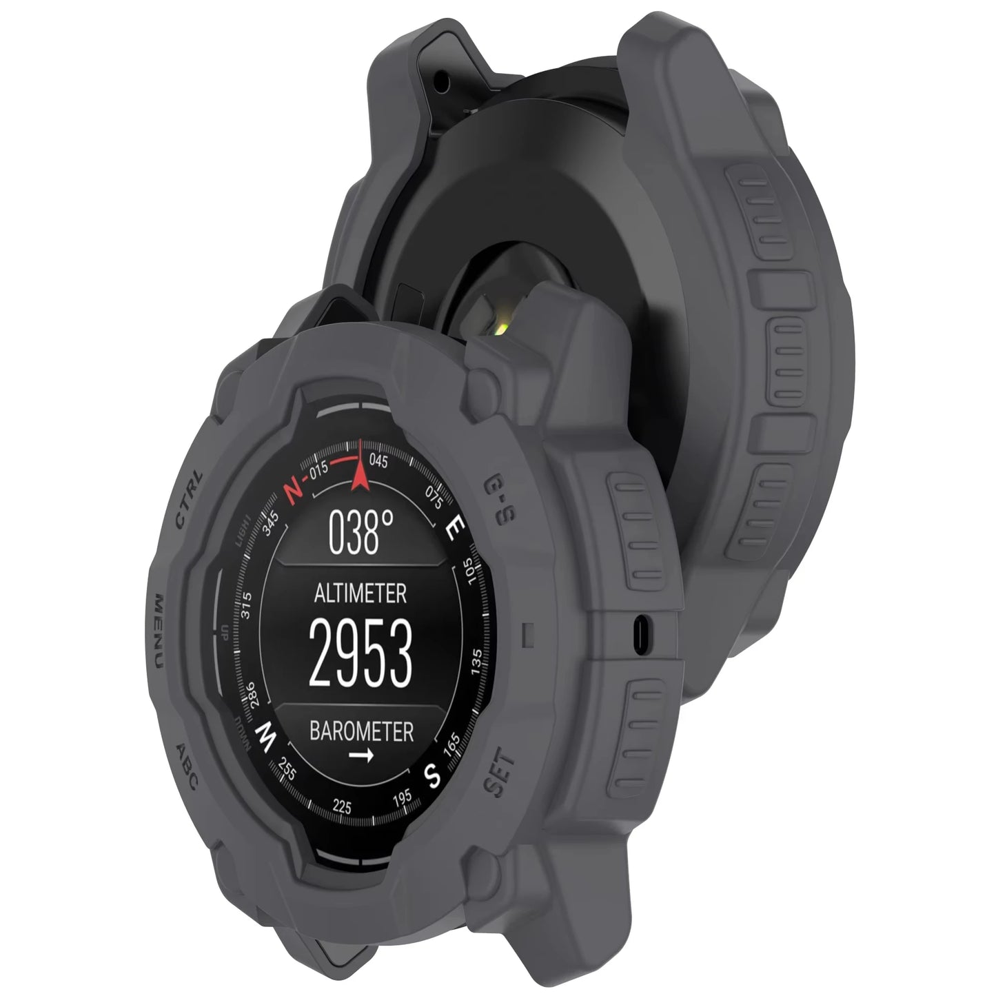Silicone Case for Garmin Instinct 3 45mm & 50mm Protector Peaceful Pleasures Health and Wellness