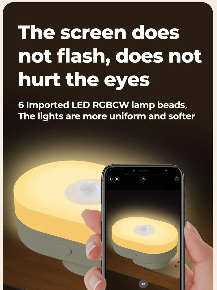 SHINEKNOT Smart RGB Mood Night Light | WiFi App Voice Control