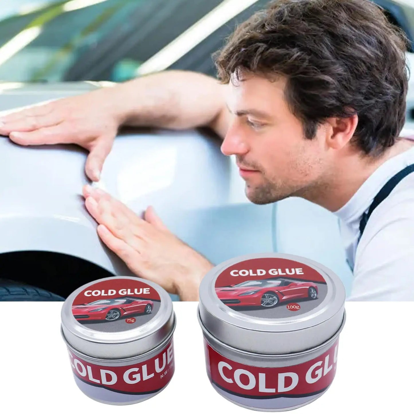 Cold Glue Car Dent Puller – Paint-Safe Auto Body Repair Tool