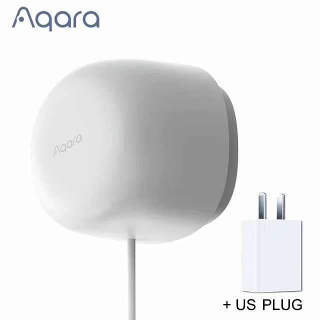 Aqara FP1 Human Presence Sensor ZigBee 3.0 Smart Human body Detector Exists Sensor Smart Home for FP2 APP Aqara home homekit Peaceful Pleasures Health and Wellness US PLUG