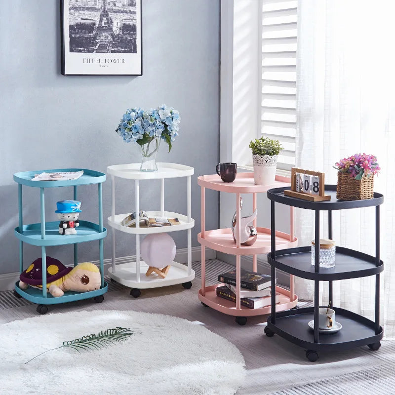 Quick Easy Assembly Simple Modern Stylish Lightweight Nightstand With Storage Shelf For Small Space Bedroom Apartment Renters Peaceful Pleasures Health and Wellness