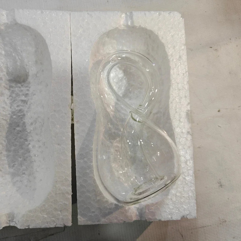 Klein Bottle Glass Ornament | 4D Math Art Decor & Gift