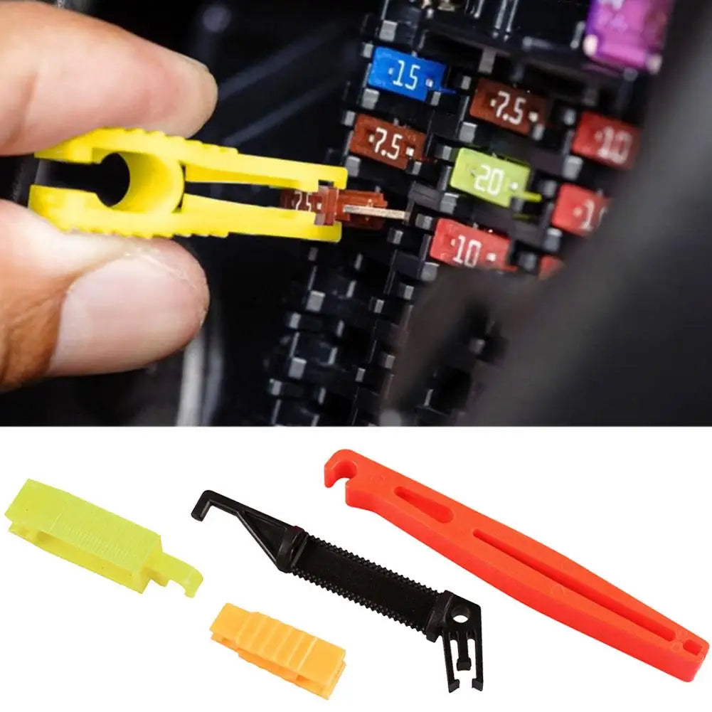 4 Pieces Car Fuse Extractor Tool for Easy Replacement Peaceful Pleasures Health and Wellness