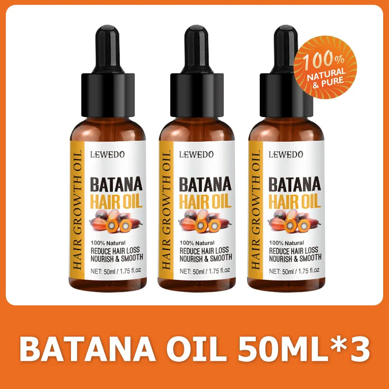 Lewedo Pure Batana Oil – Hair Growth & Nourishing Treatment 50ml