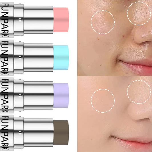 FUNPARK 4-Color Invisible Pore Primer Stick | Korean Cosmetic Makeup Primer Stick Oasis Select