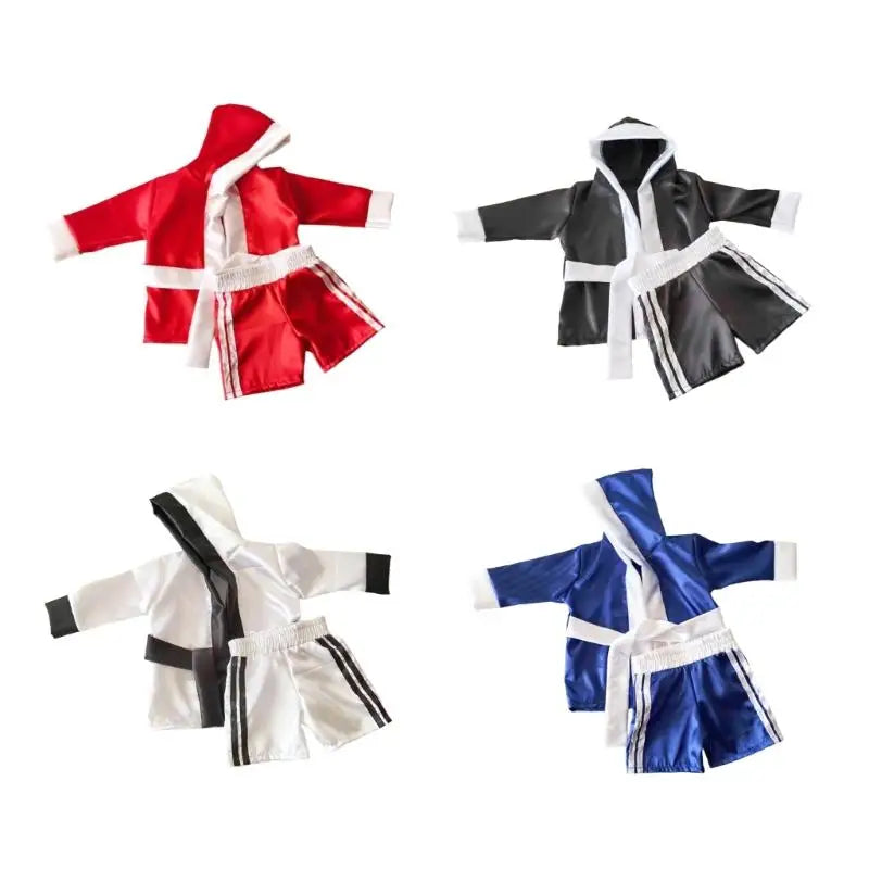 Baby Boxing Photography Outfit | Newborn Robe & Shorts 0-6M