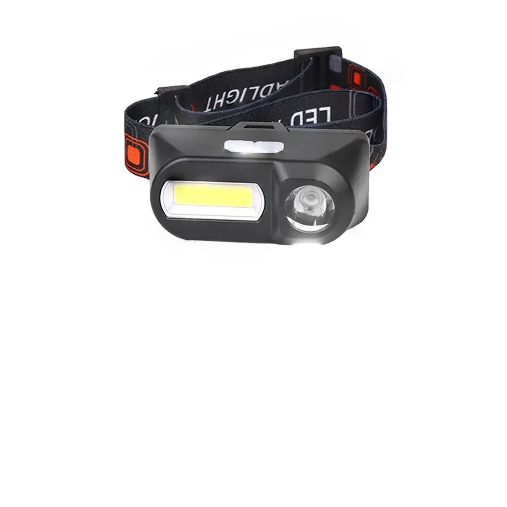 ESMARTER COB LED Headlamp USB Rechargeable Waterproof 3 Modes
