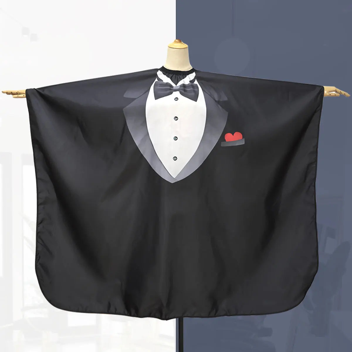 Hairdressing Western-Style Pattern Cutting Hair Cape, Waterproof & Antistatic Salon Barber Cape, Stylist Aprons for Haircut Peaceful Pleasures Health and Wellness