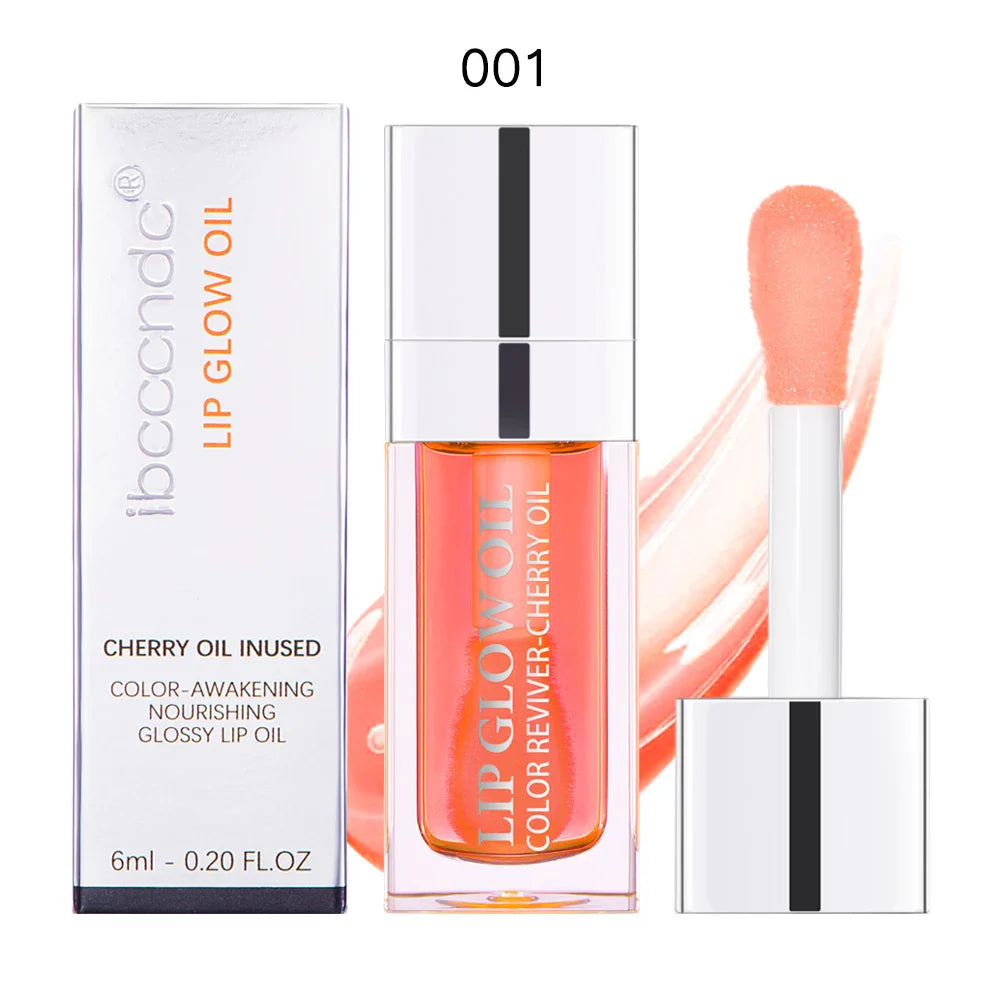 Crystal Jelly Plumping Lip Oil Gloss – Tinted & Moisturizing