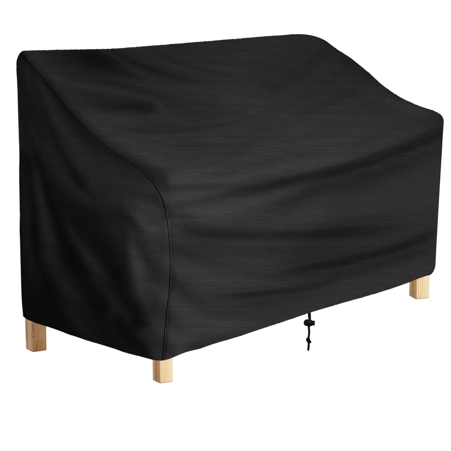 1pc Patio Chair Cover Waterproof Outdoor Garden Furniture Protect Universal Lounge Deep Seat Cover Easy-Fitting UV Resistant Peaceful Pleasures Health and Wellness black 3