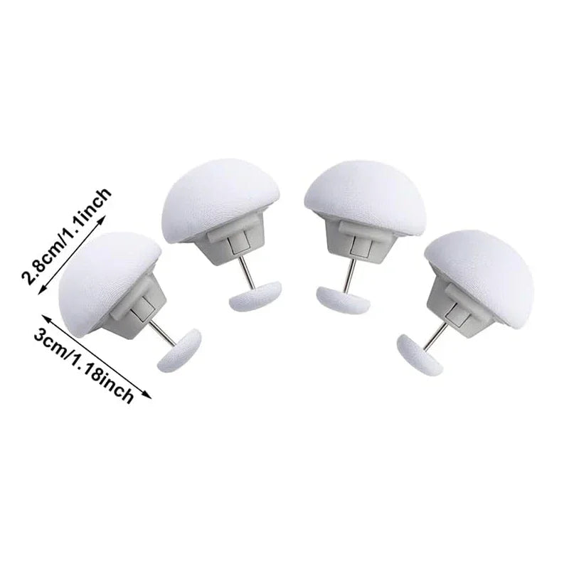 Plastic Bed Sheet Clips & Quilt Pegs – Set of 8 | Bedding