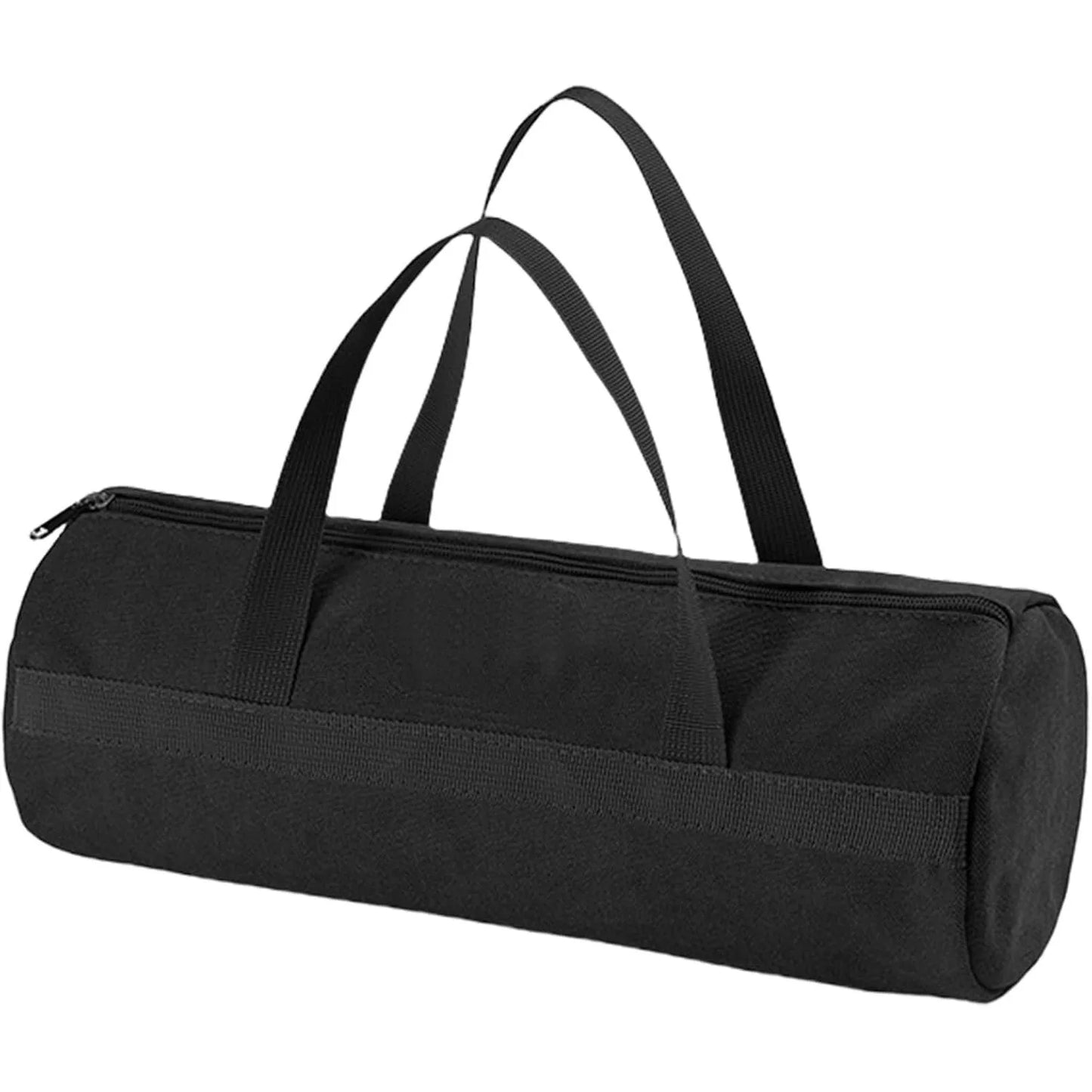Outdoor Camping Accessory Storage Bag Tent Guy Ropes Stakes Tools Storage Bag Cylindrical Stake Storage Bag Cylindrical Bag Peaceful Pleasures Health and Wellness Black