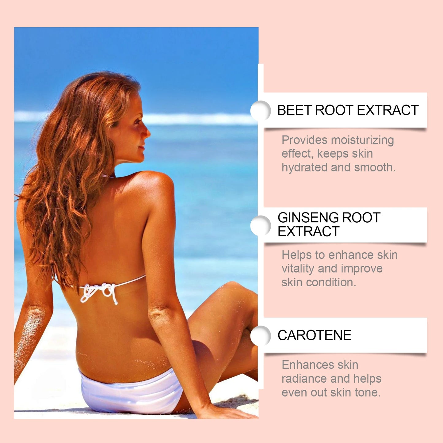 OceAura Herbal Self Tanning Drops | Sunless Glow Serum 60ml