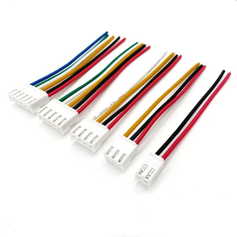 5PCS JST VH3.96 VH 3.96mm Female Housing Plug Connector Wire Cable 2 3 4 5 6 7 8 9 10Pin 22AWG Wire 20cm Length Peaceful Pleasures Health and Wellness
