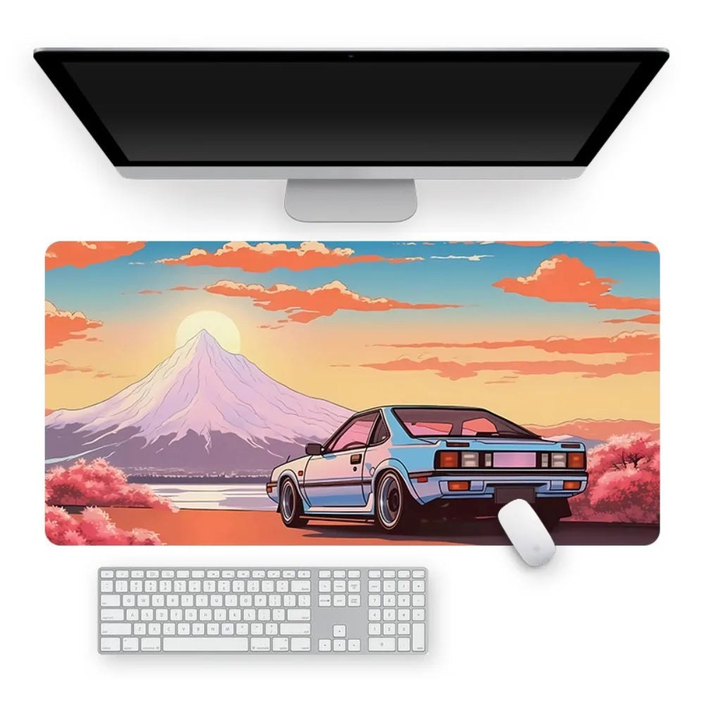 Large Gaming Mouse Pad – Stitched Edge Non-Slip Desk Mat