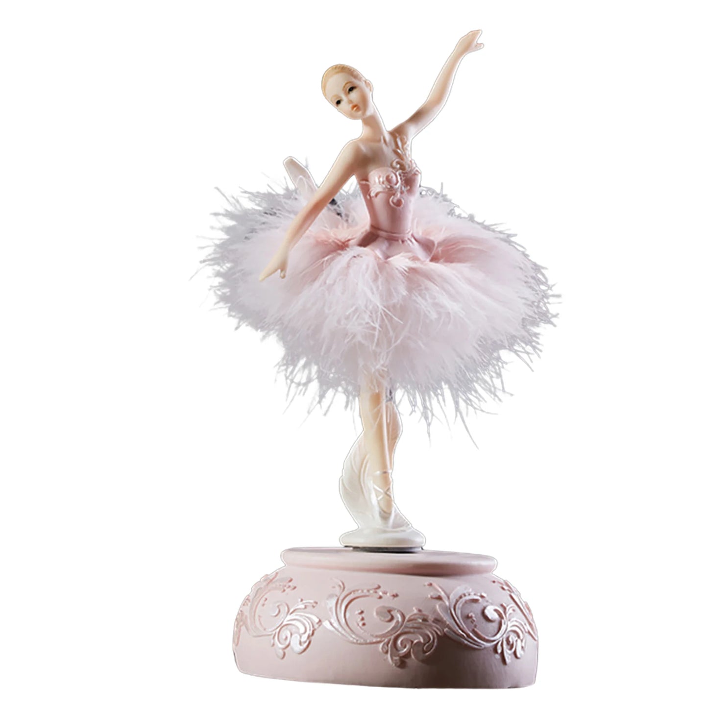 Creative Ballerina Music Box Exquisite Workmanship Dancing Doll Music Box for Teen Girls Birthday or New Year Gift Peaceful Pleasures Health and Wellness