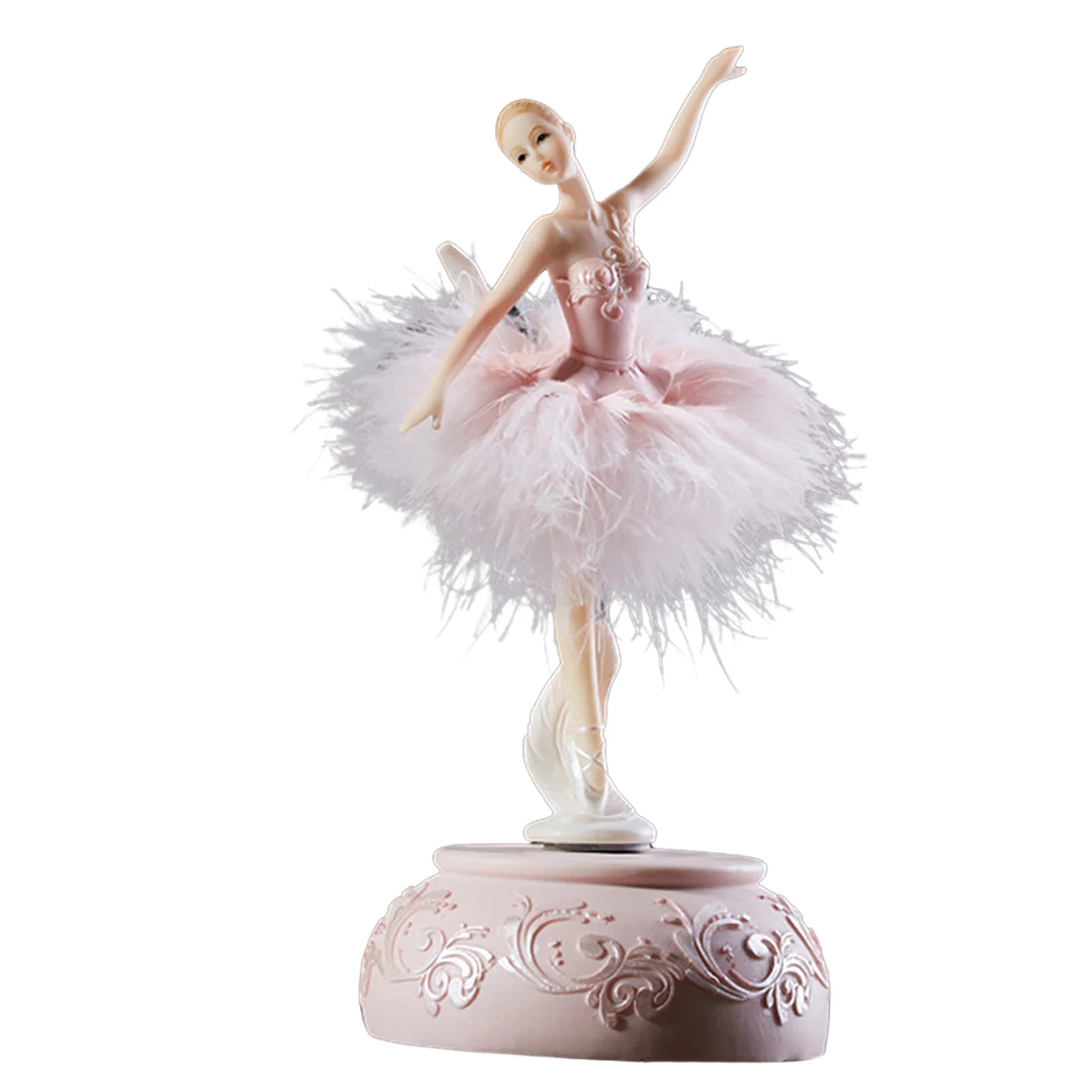 Creative Ballerina Music Box Exquisite Workmanship Dancing Doll Music Box for Teen Girls Birthday or New Year Gift Peaceful Pleasures Health and Wellness