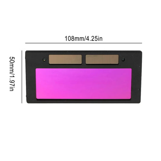 Auto Darkening Welding Mask Solar Powered Variable Shade LCD Face Shield Protective Equipment for Arc Tig Mig Welders Peaceful Pleasures Health and Wellness A