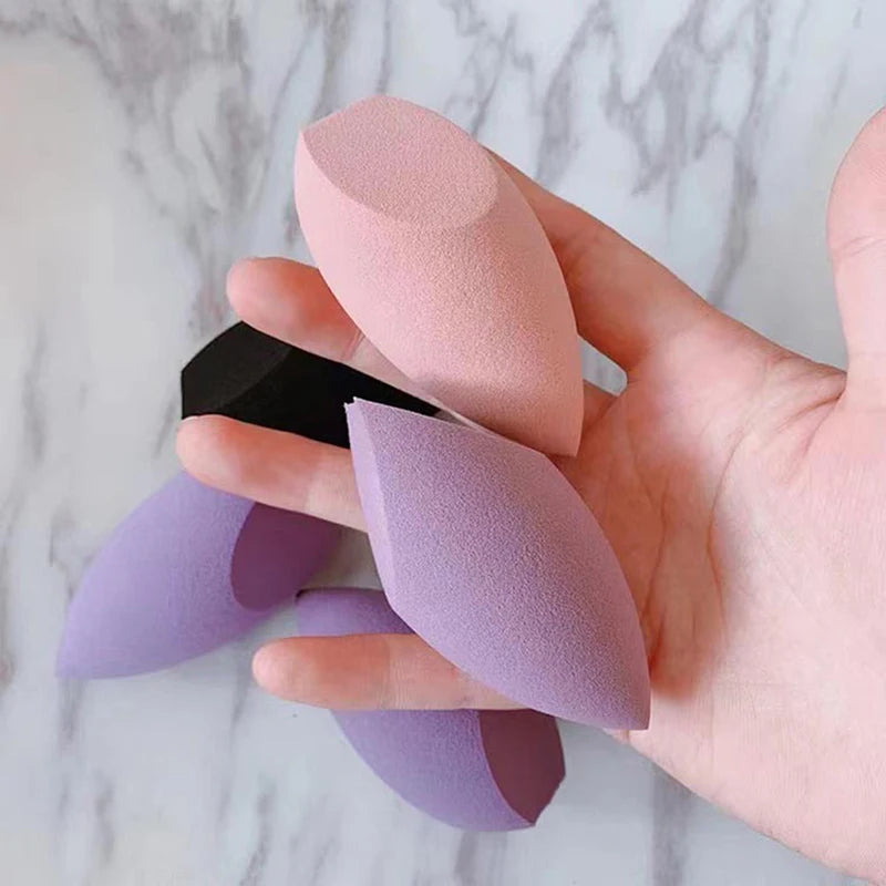 Hot! 1PC Makeup Puff Microfiber Velvet Sponge Makeup Blender Sponge Powder Egg Shaped Foundation Concealer Cream Face Cosmetic Peaceful Pleasures Health and Wellness