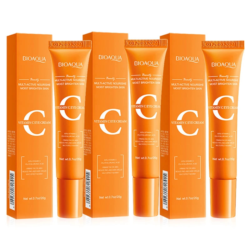 BIOAQUA Vitamin C Retinol Eye Cream – Dark Circles & Anti-Aging