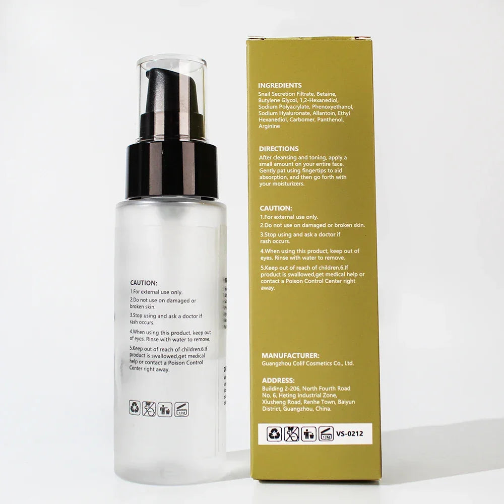 ENVISHA Snail Collagen Face Serum – Anti-Aging, Firming & Brightening Peaceful Pleasures Health and Wellness