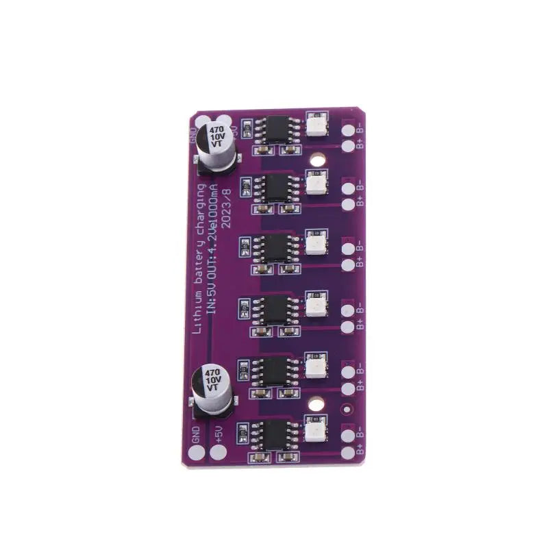 New Charging Module PCB Circuit Board Charger Array 5V Input For 18650 4.2V Lithium Battery Electric Scooter Accessories Peaceful Pleasures Health and Wellness