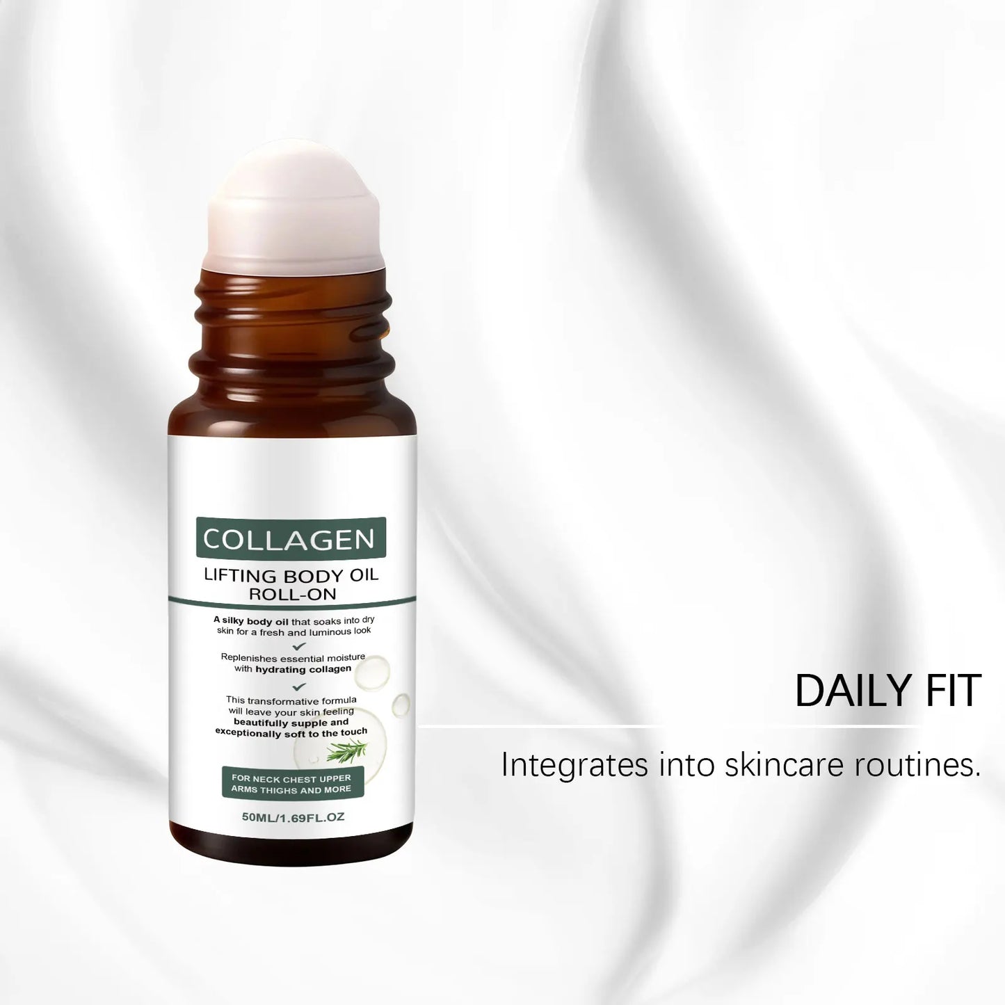 OceAura Roll-On Firming Body Oil – Hydrating & Nourishing 50ml