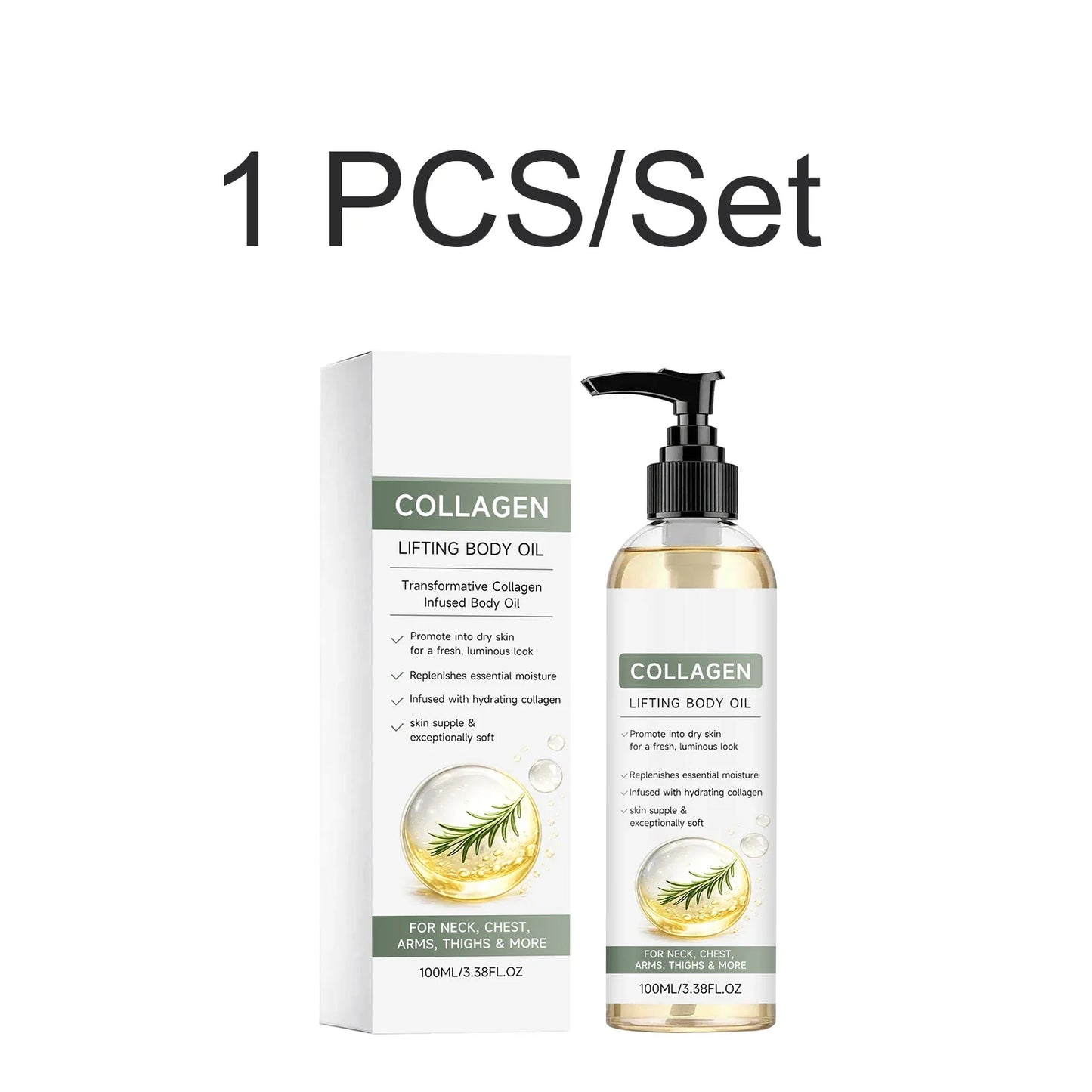 Collagen Body Oil – Firming, Hydrating & Non-Greasy 100ml