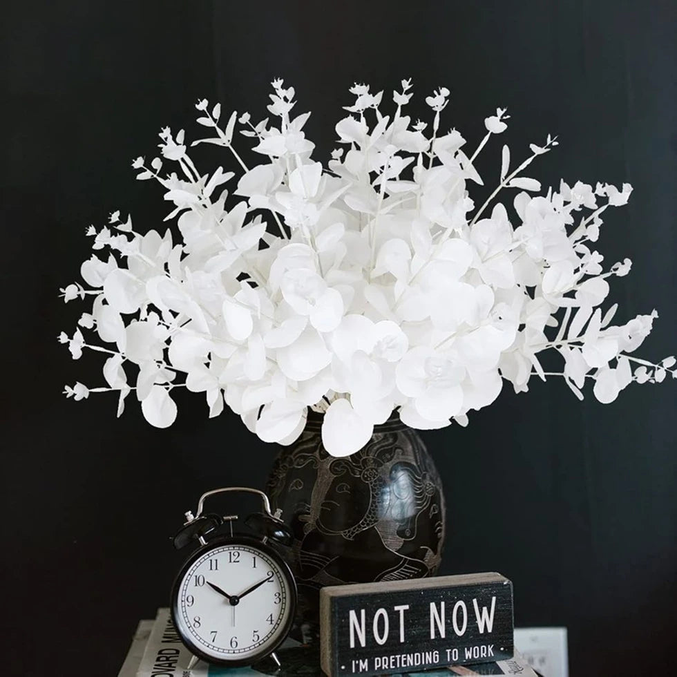 4-Fork Money Leaf Artificial Vine Plant – Wedding & Home Décor