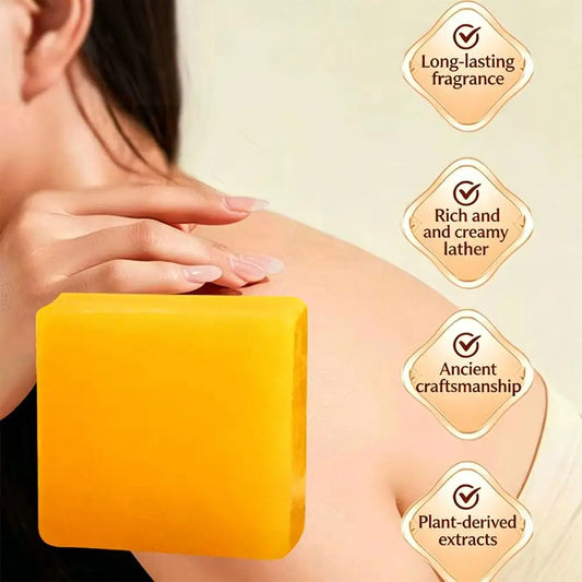 Eldery Soap Bar Oil-Control Lackhead Cover Soap Cleanser Chinese Traditional Skin Care 1/2pcs Peaceful Pleasures Health and Wellness