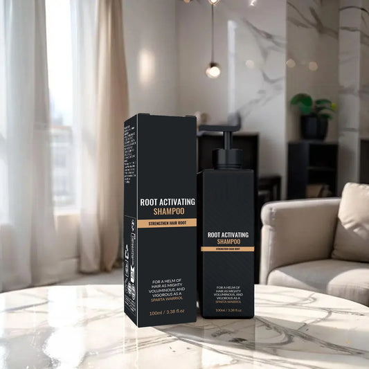 Root Activator Shampoo Anti Hair Loss Hair Regrowth Fluffy Dandruff Control Smoothing Nourishing Strengthens Roots Hair Shampoo Peaceful Pleasures Health and Wellness