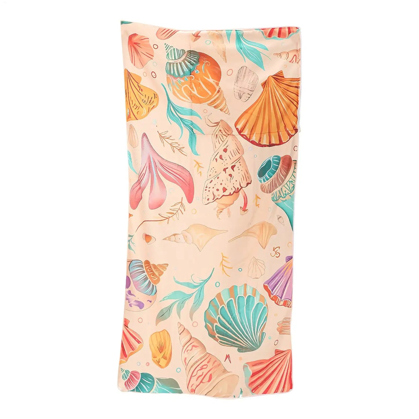 Large Printed Beach Towel with Storage Bag | Quick-Dry