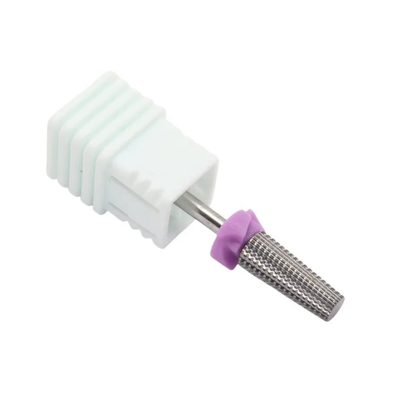 Small-head Tungsten Steel Nail Polish Remover Grinding Head Nail Removal and Dead Skin Removal Rotating File Peaceful Pleasures Health and Wellness