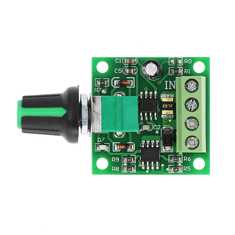 New DC Motor Speed Regulator 1.8V 3V 5V 6V 12V 2A Speed Regulator Switch Function Peaceful Pleasures Health and Wellness Default Title