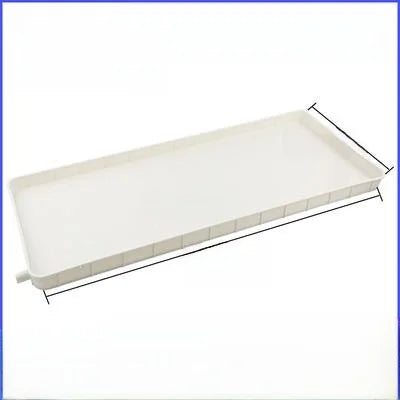 Rectangular Plastic Drainage Tray for Long Narrow Flower Pots