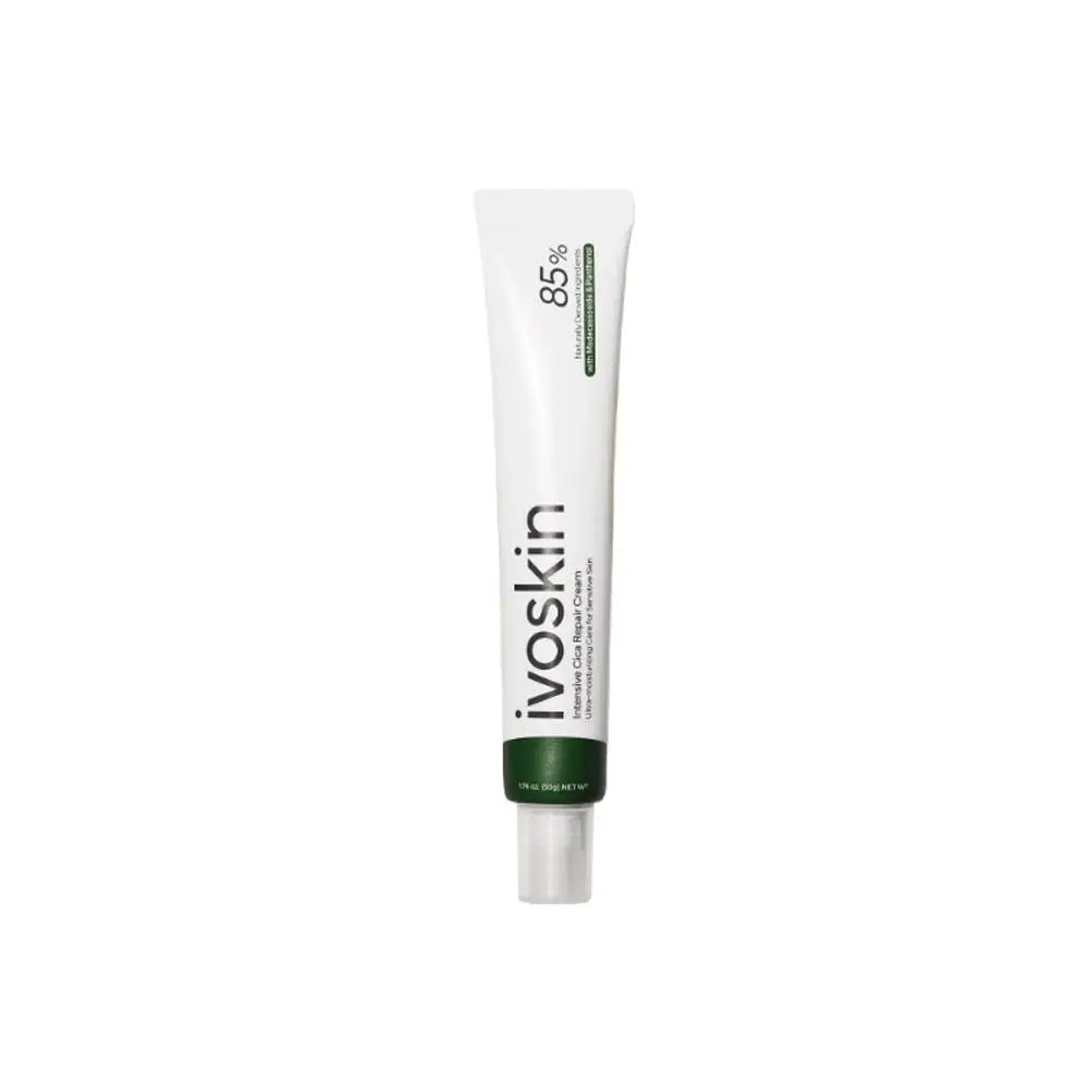 Ivoskin Intensive Cica Repair Cream Korean Ultra-Soothing Hydrating Care Cream For Sensitive Skin With Madecassoside Panthenol Peaceful Pleasures Health and Wellness 50g