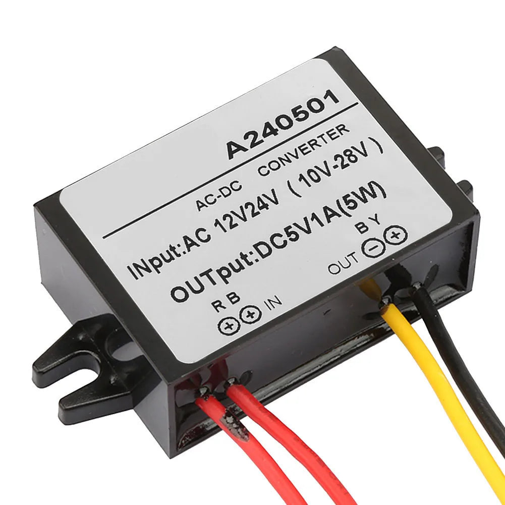 AC 12V 24V to 5V Converter AC Power Supply Module Power Supply Module Peaceful Pleasures Health and Wellness