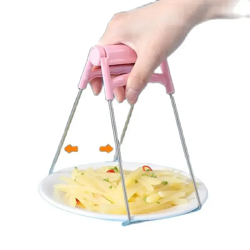 Anti-Scald Pot Clip & Bowl Lifter | Silicone Kitchen Tongs