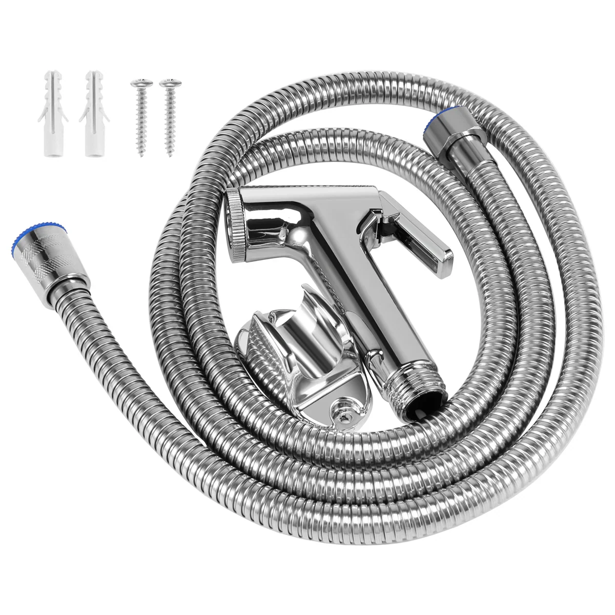 Handheld Bidet Sprayer Set with 1.5m Hose & Wall Holder