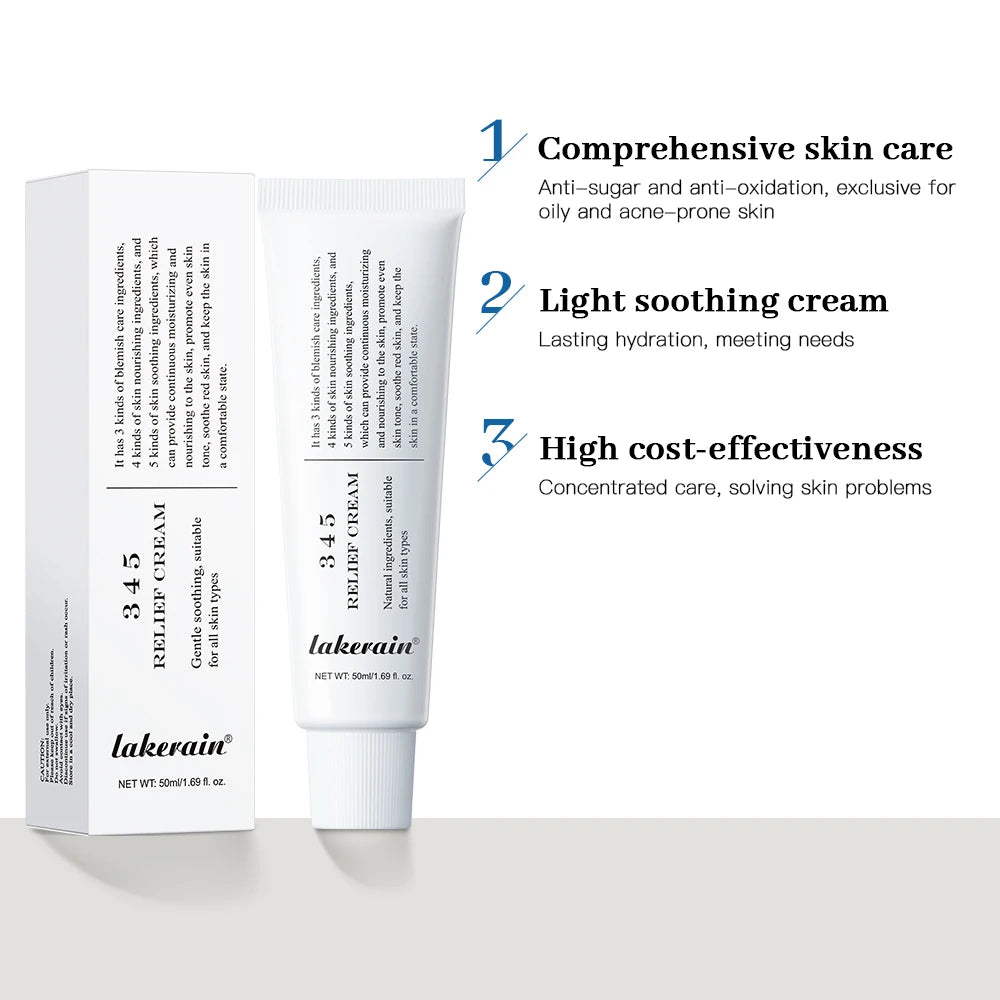 345 Soothing Cream | Daily Face Moisturizer | Spot Treatment || For All Skin Types Peaceful Pleasures Health and Wellness