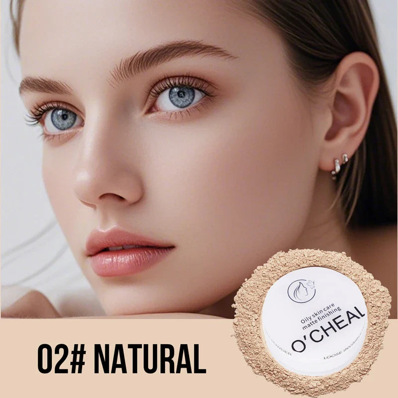 O'CHEAL Loose Setting Powder – Oil Control Matte Finish 12g