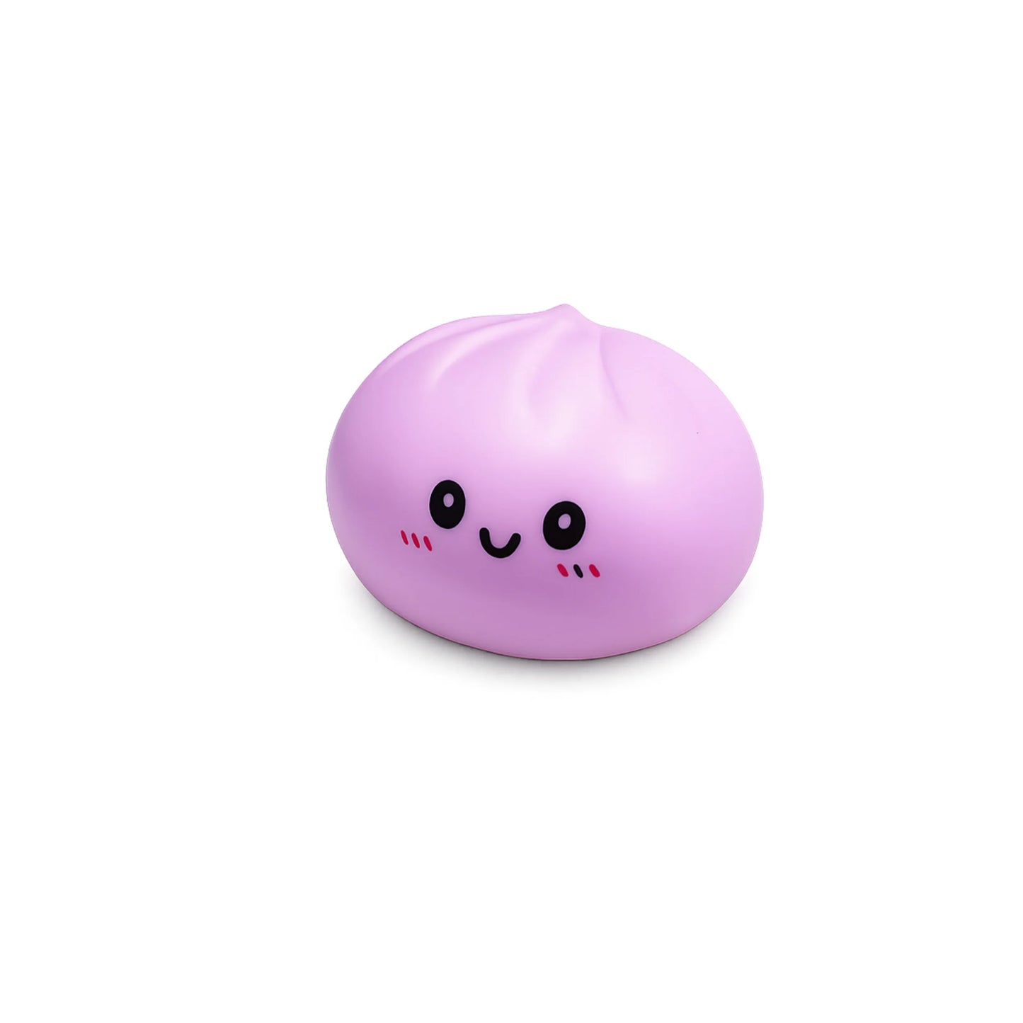 Simulation Dumpling Stress Ball Reusable Sensory Toys Low Rebound Relieve Stress Mood Toys Kid Safety Cute Colorful Dough Ball Peaceful Pleasures Health and Wellness Light Purple Ball