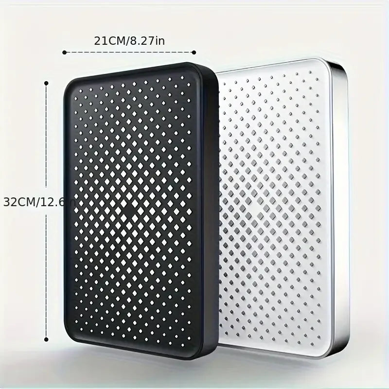13" Square Rainfall Shower Head – Large Panel Top Spray