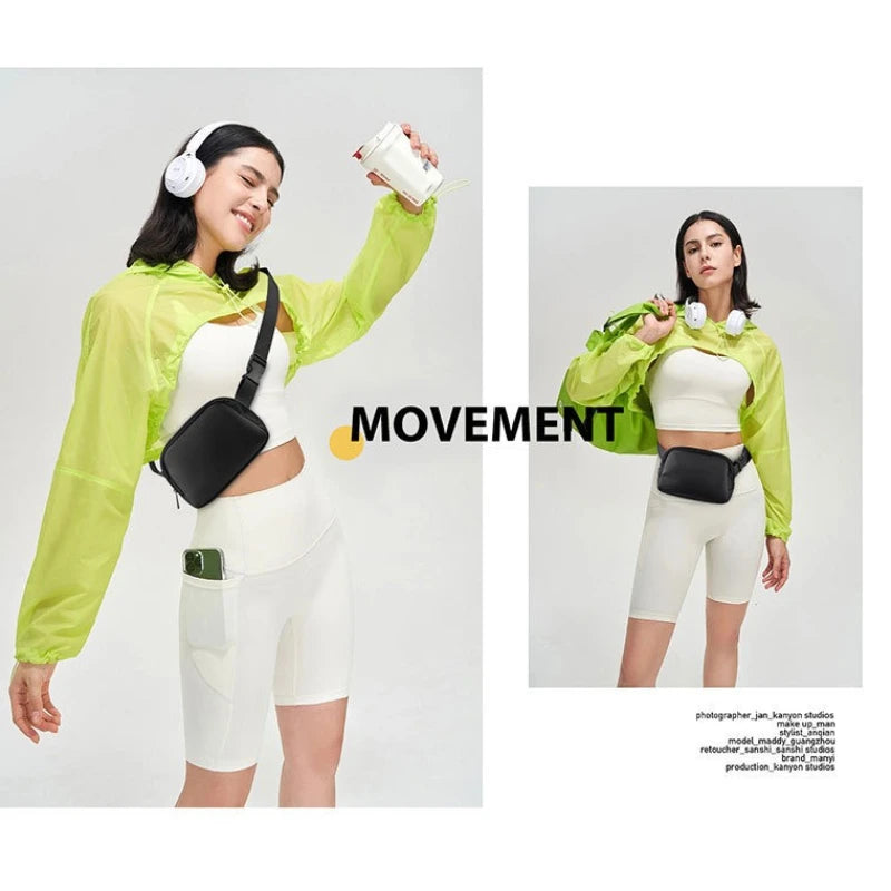 Multifunctional Running Waist Bag | Sports Crossbody Chest Pack