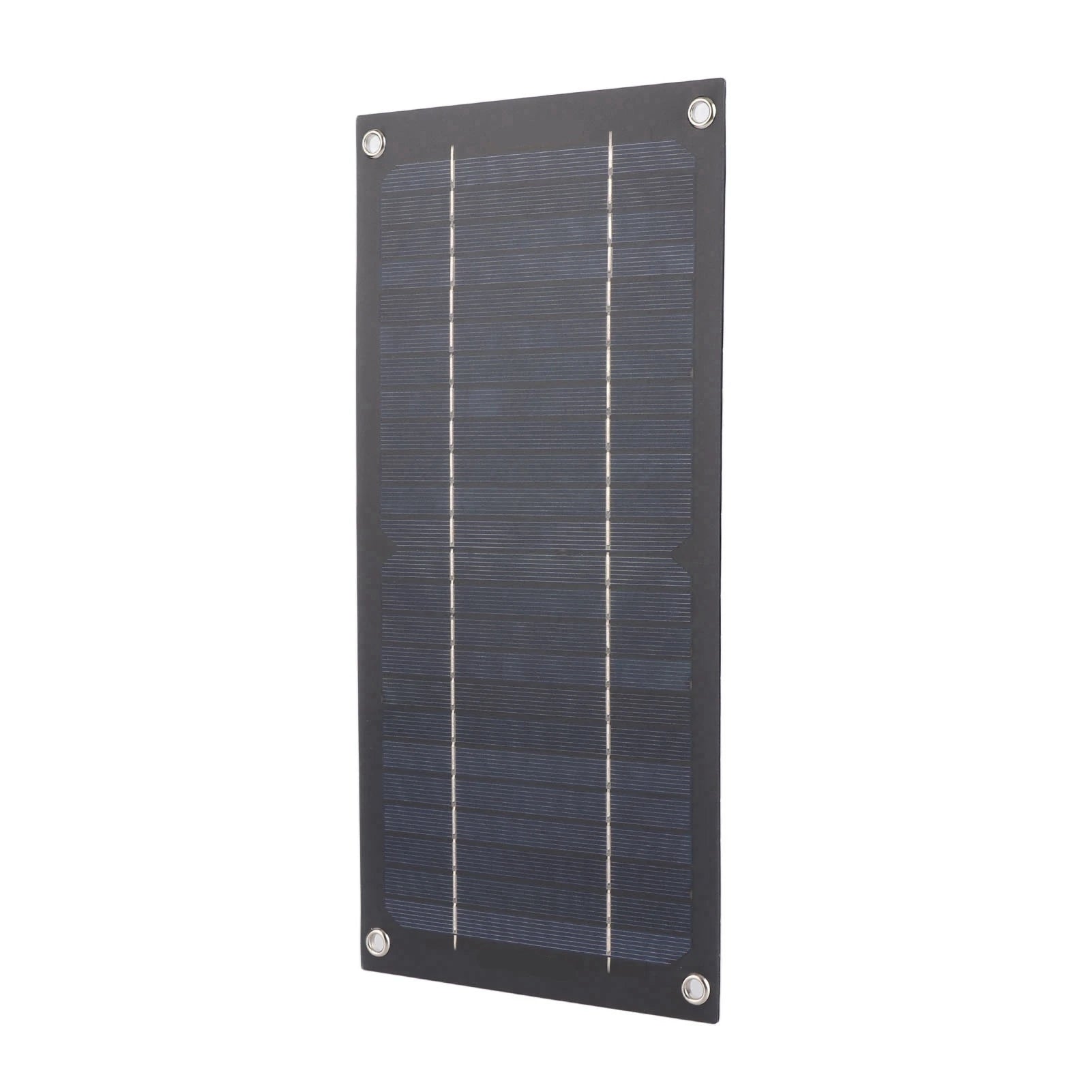 Portable Solar Panel Kit Monocrystalline Silicon Solar Panel Eco Friendly High Conversion Rate for RV Peaceful Pleasures Health and Wellness