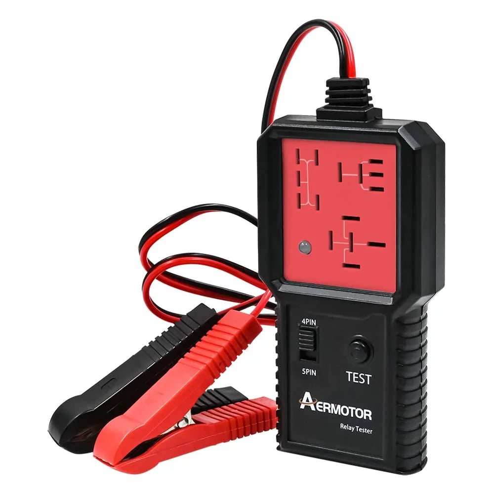 Aermotor 12V 24V Car Relay Tester – Auto Diagnostic Tool