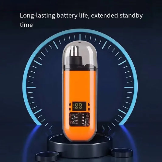 Nose Hair Trimmer Portable Mini Nose and Ear Hair Trimmer Portable Nose Trimmer Rechargeable Trimmer for Man Peaceful Pleasures Health and Wellness
