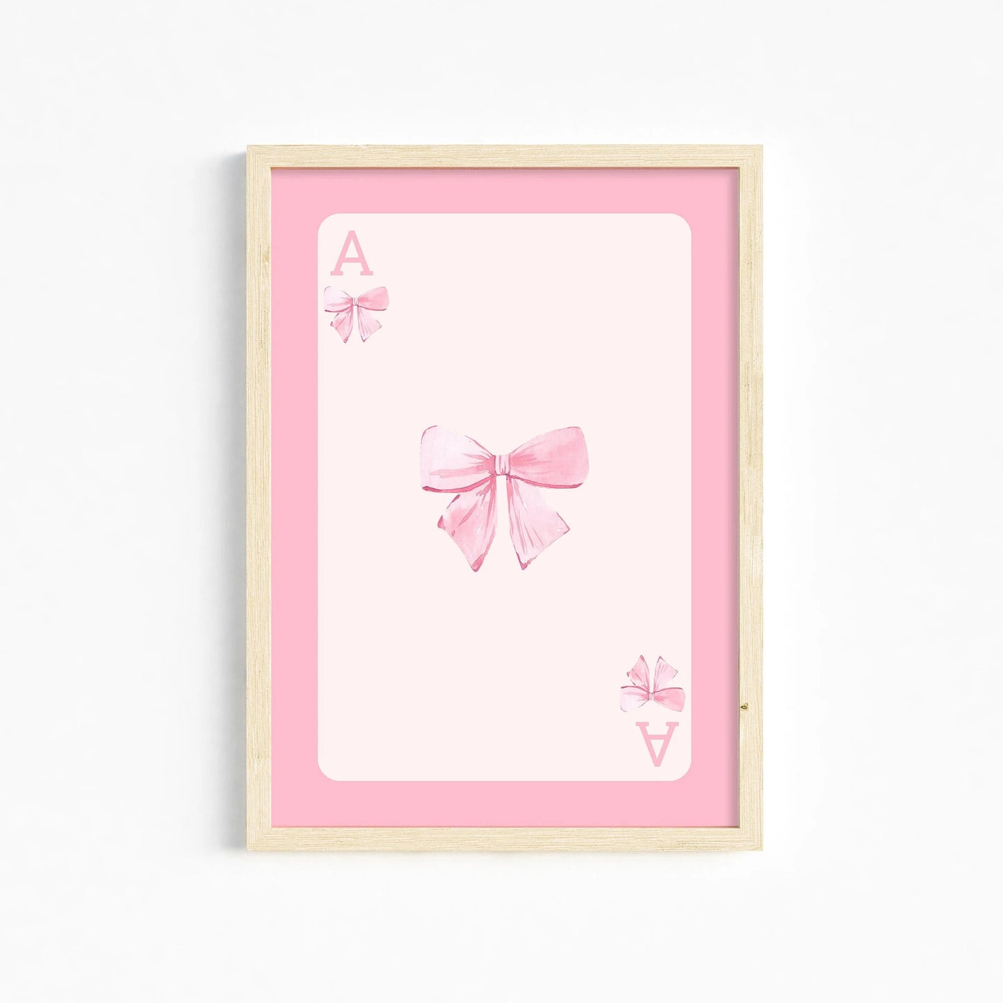 Trendy Pink Wall Art Bows Cherry Balloon Puppy Butterfly Canvas Painting Posters and Prints College Apartment Girl's Room Decor Peaceful Pleasures Health and Wellness 02 40x60cm Unframed